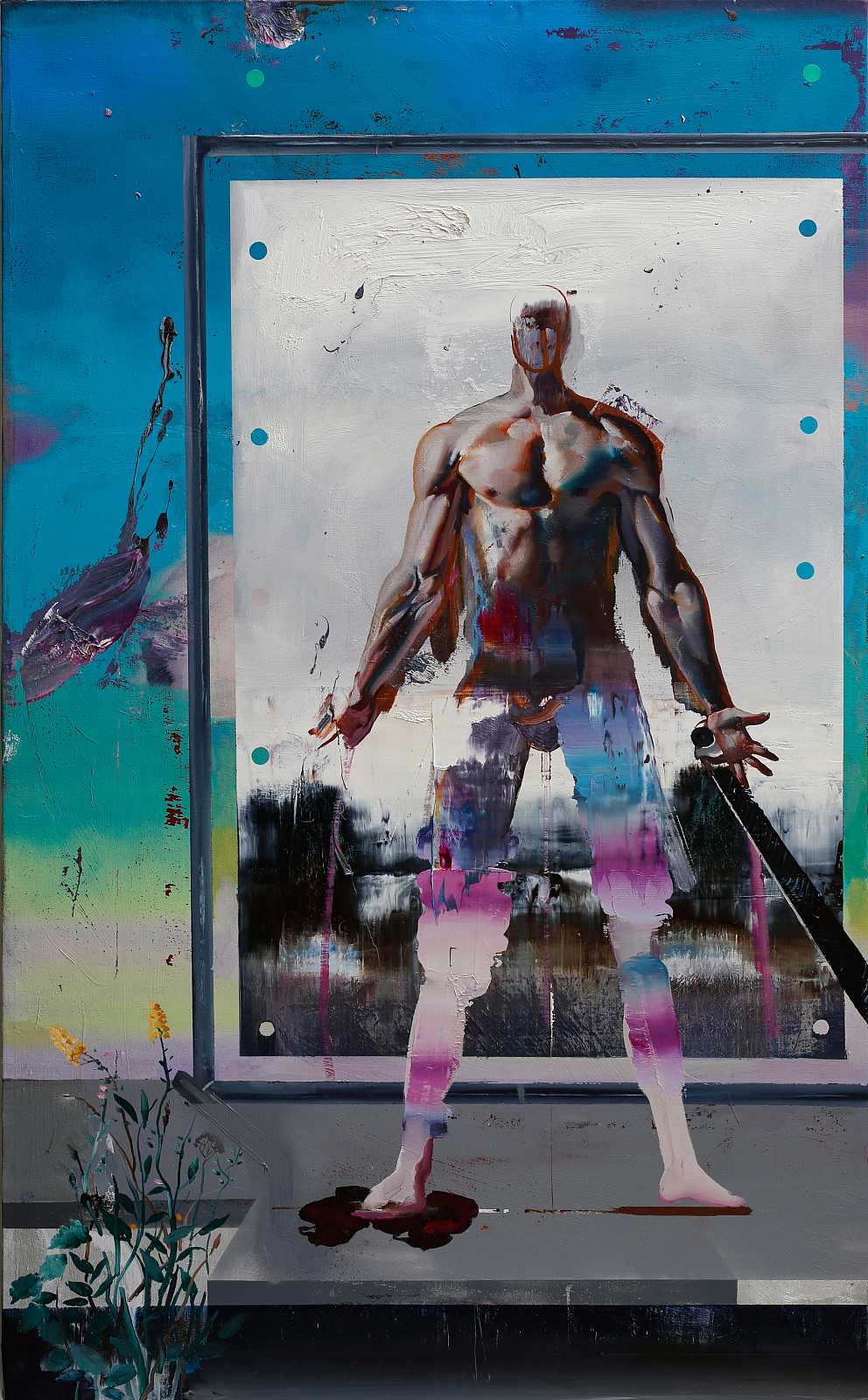 Schutzengel,Painting by Rayk Goetze